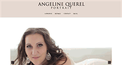 Desktop Screenshot of angelinequerel.com